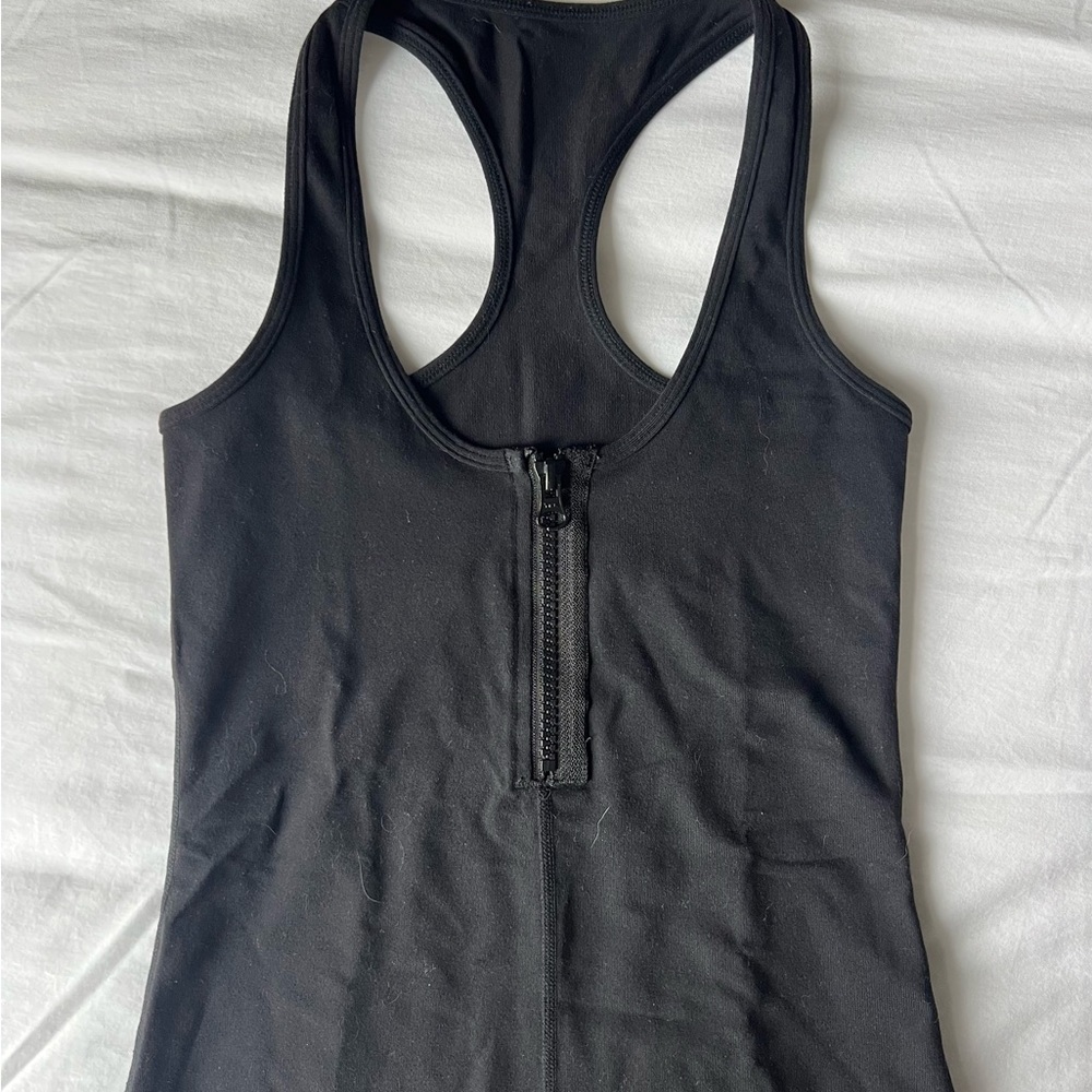 Lululemon Athletica Black Fitted Tank Top